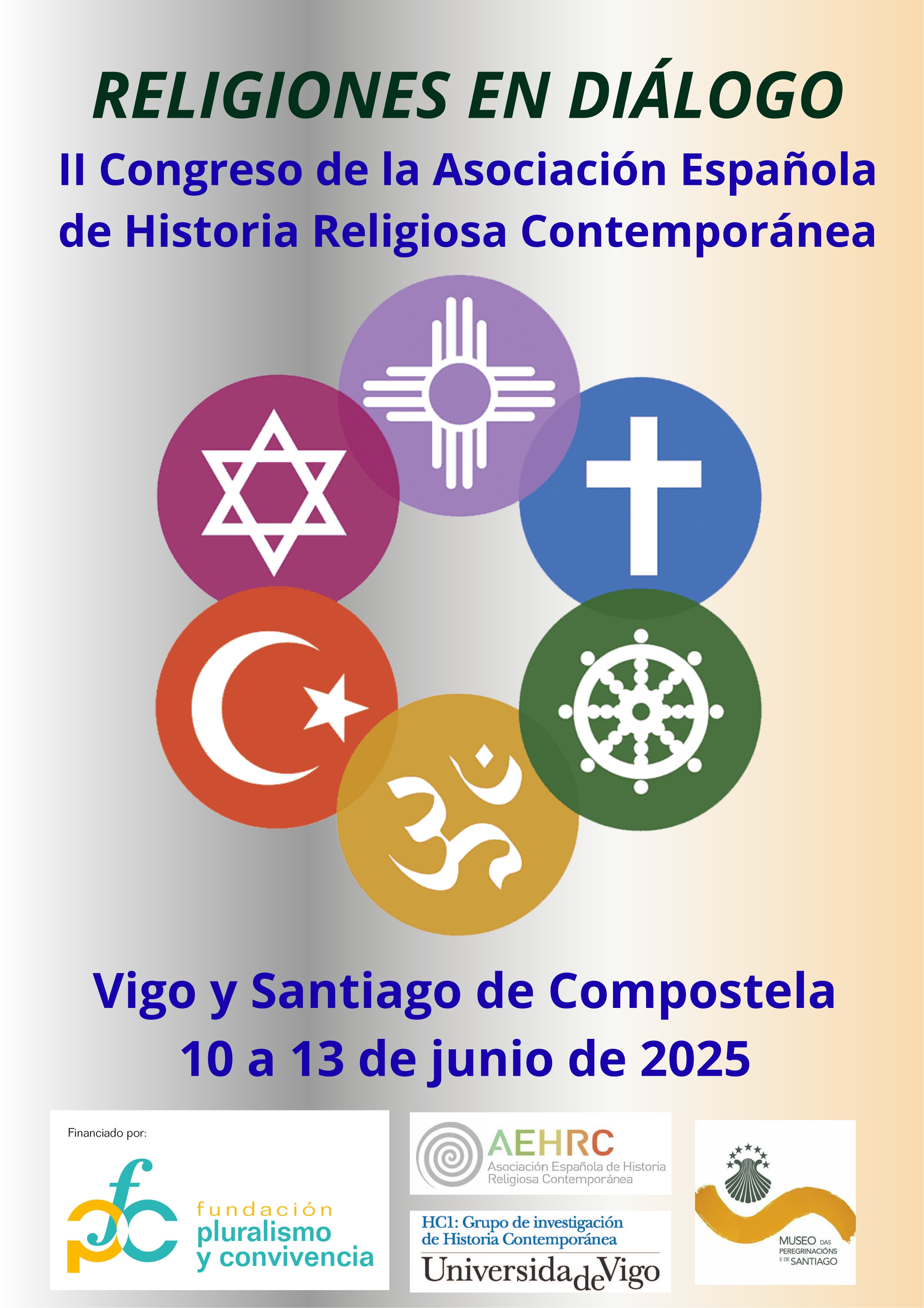 Cartel Religiones en Diálogo