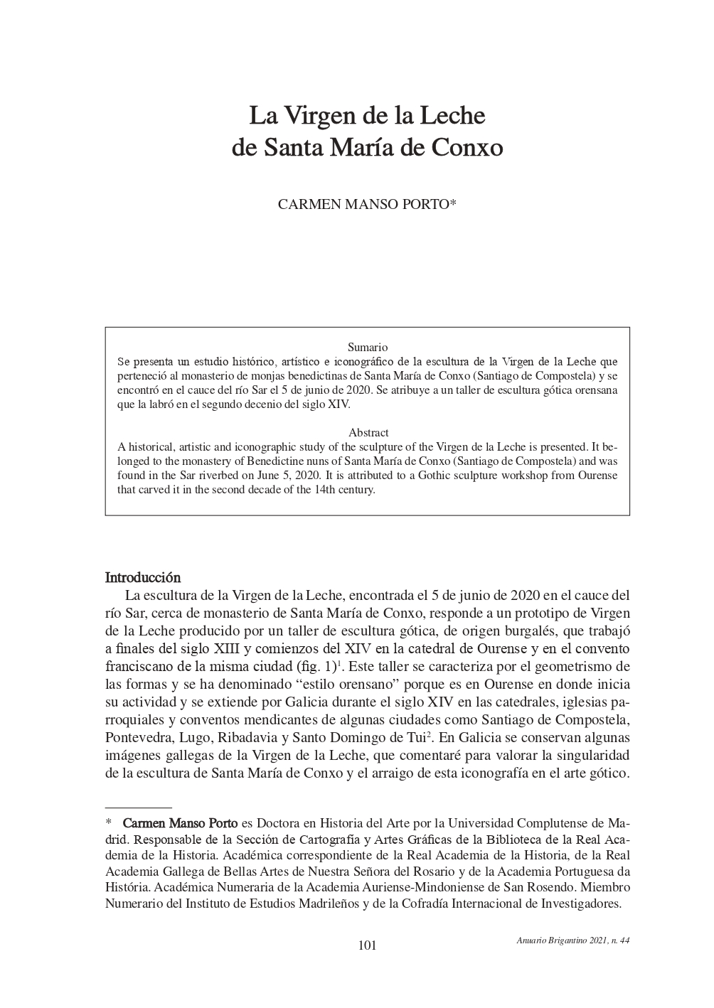 carmen manso virxe da leite