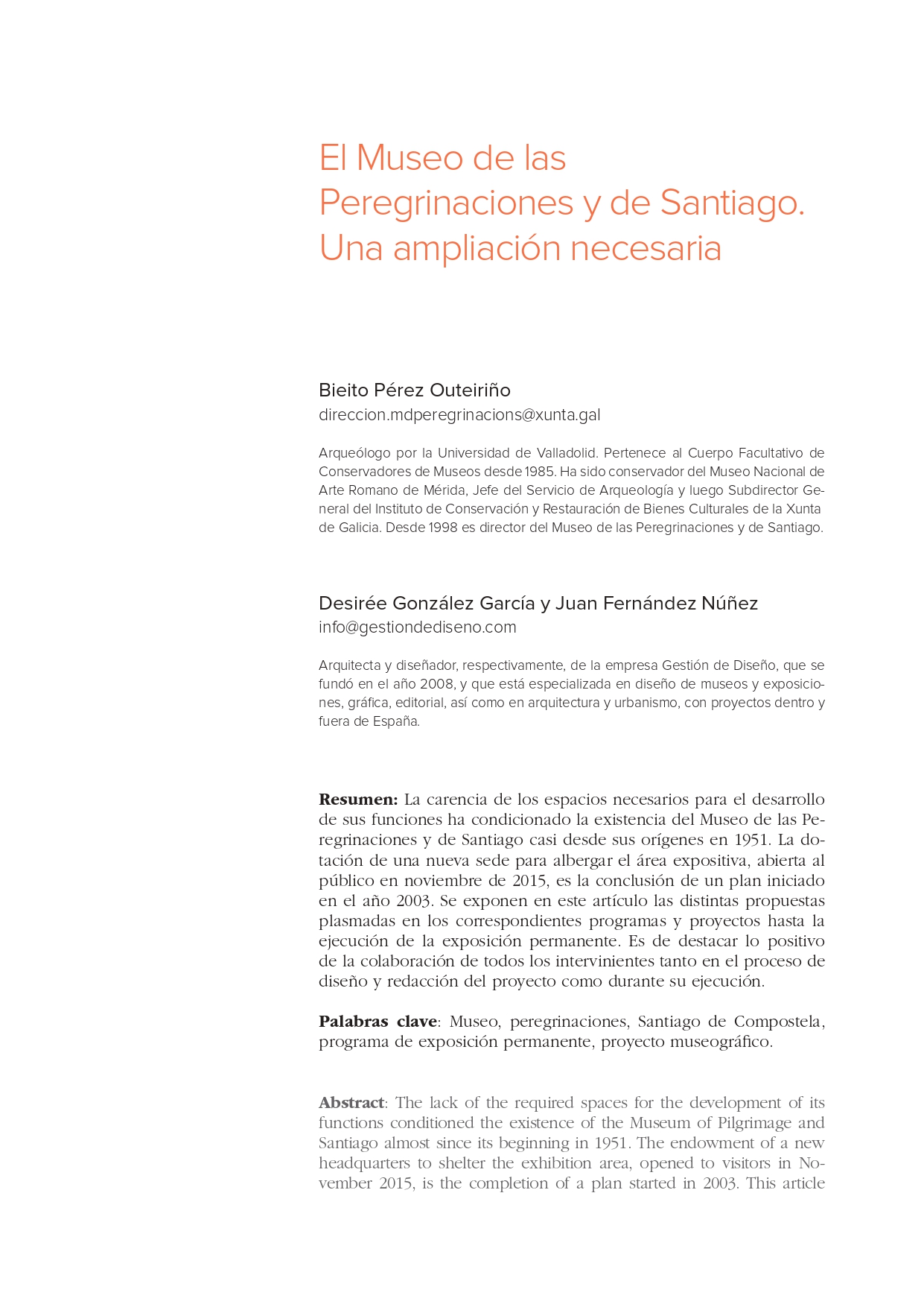 UNA AMPLIACIÓN NECESARIA