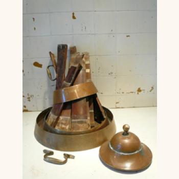 Estado previo de una sella de madera