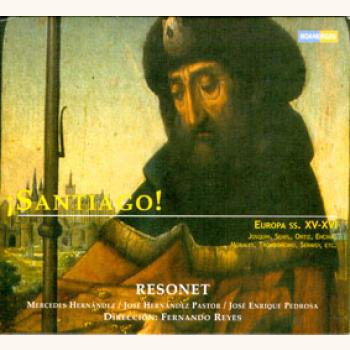 Portada ¡SANTIAGO! MÚSICA E PEREGRINACIÓNS NA EUROPA DO RENACEMENTO