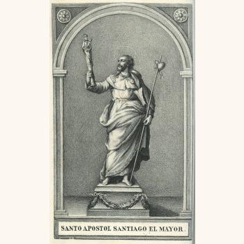 ‘Ceremonial de la Orden de Santiago con el Oficio Divino correspondiente a las funciones que la misma celebra’. Libro de ordenanzas eclesiásticas. Ángel Álvarez de Araújo y Cuéllar; Impresor: R. Vicente. 1868. Madrid. 